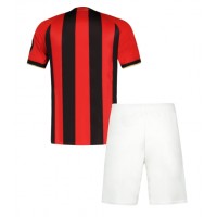 Echipament fotbal OGC Nice Tricou Acasa 2024-25 pentru copii maneca scurta (+ Pantaloni scurti)